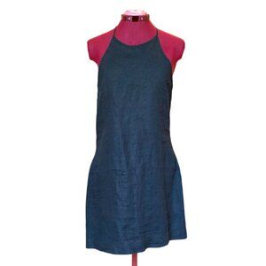 ASSEMBLY LEBEL - Elegant Black Halter Dress